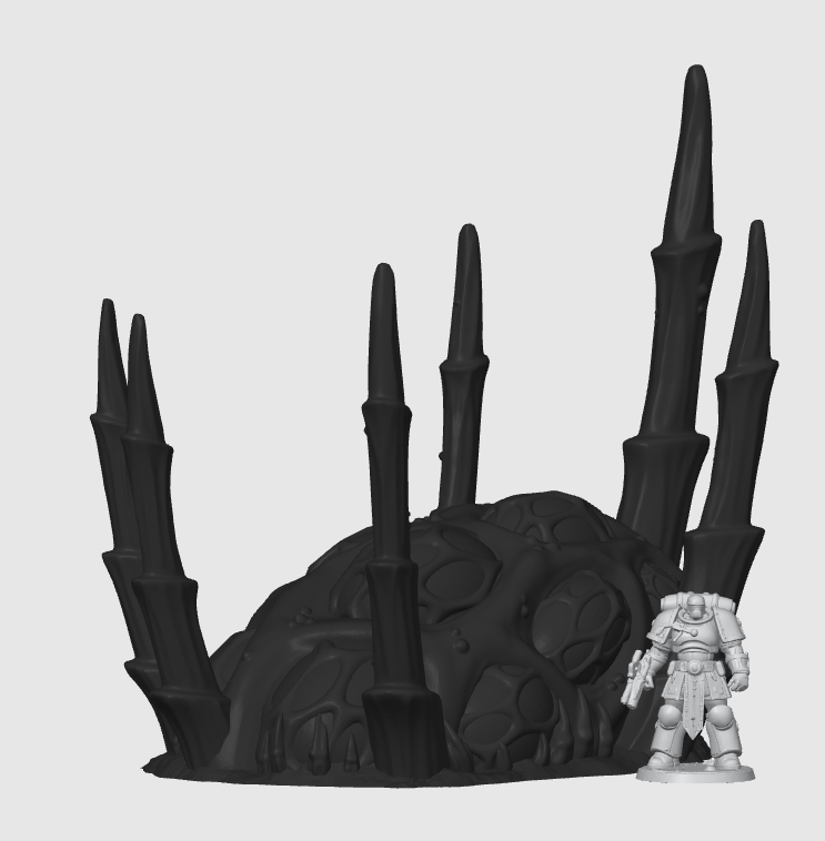 Alien Hive World Egg Nest A - Fat Dwarf