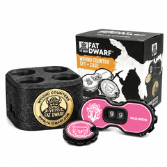 Tabletop Wound Counter Tracker Set, 12 Premium Counters