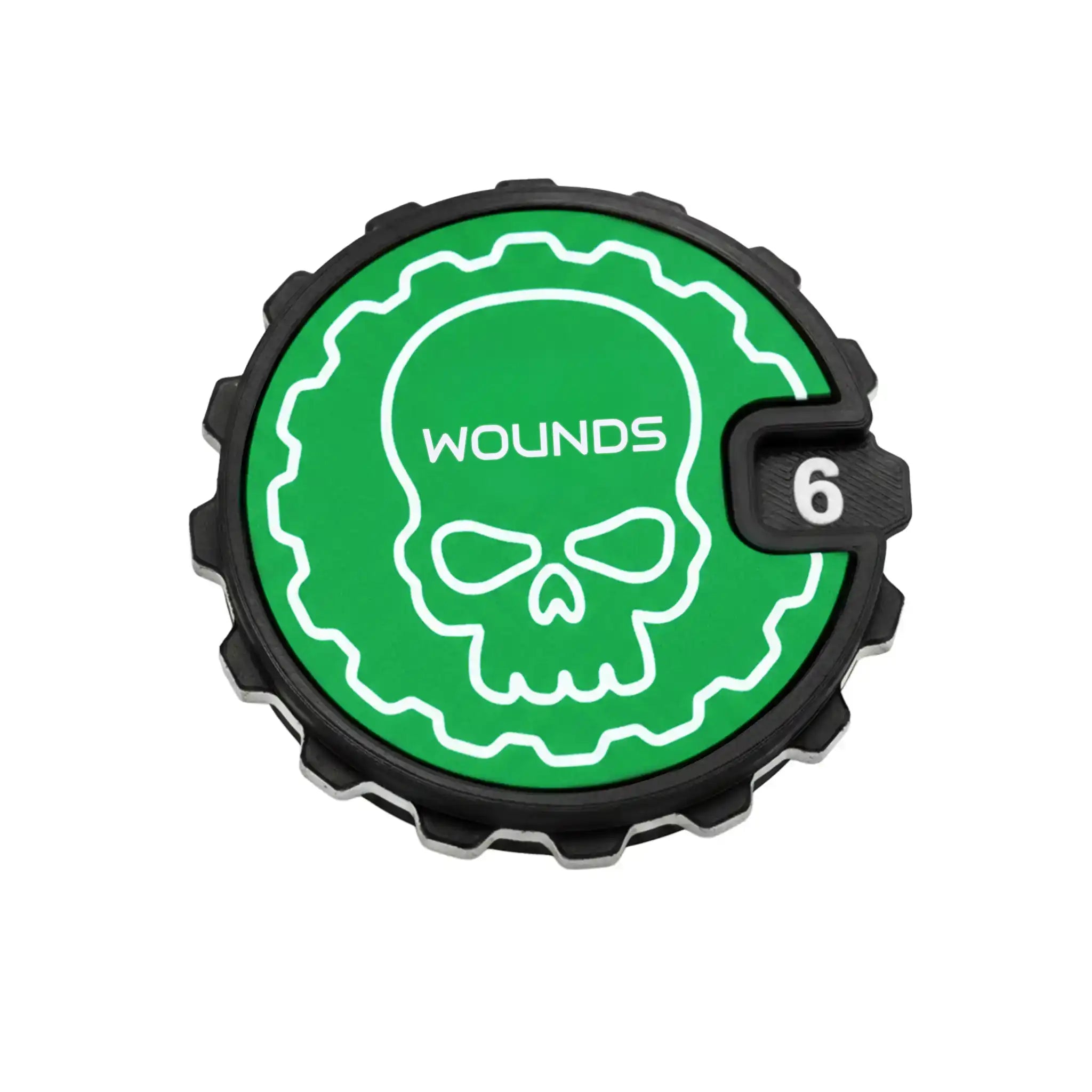 Tabletop Wound Tracker Set – x8 16 Wounds Counters