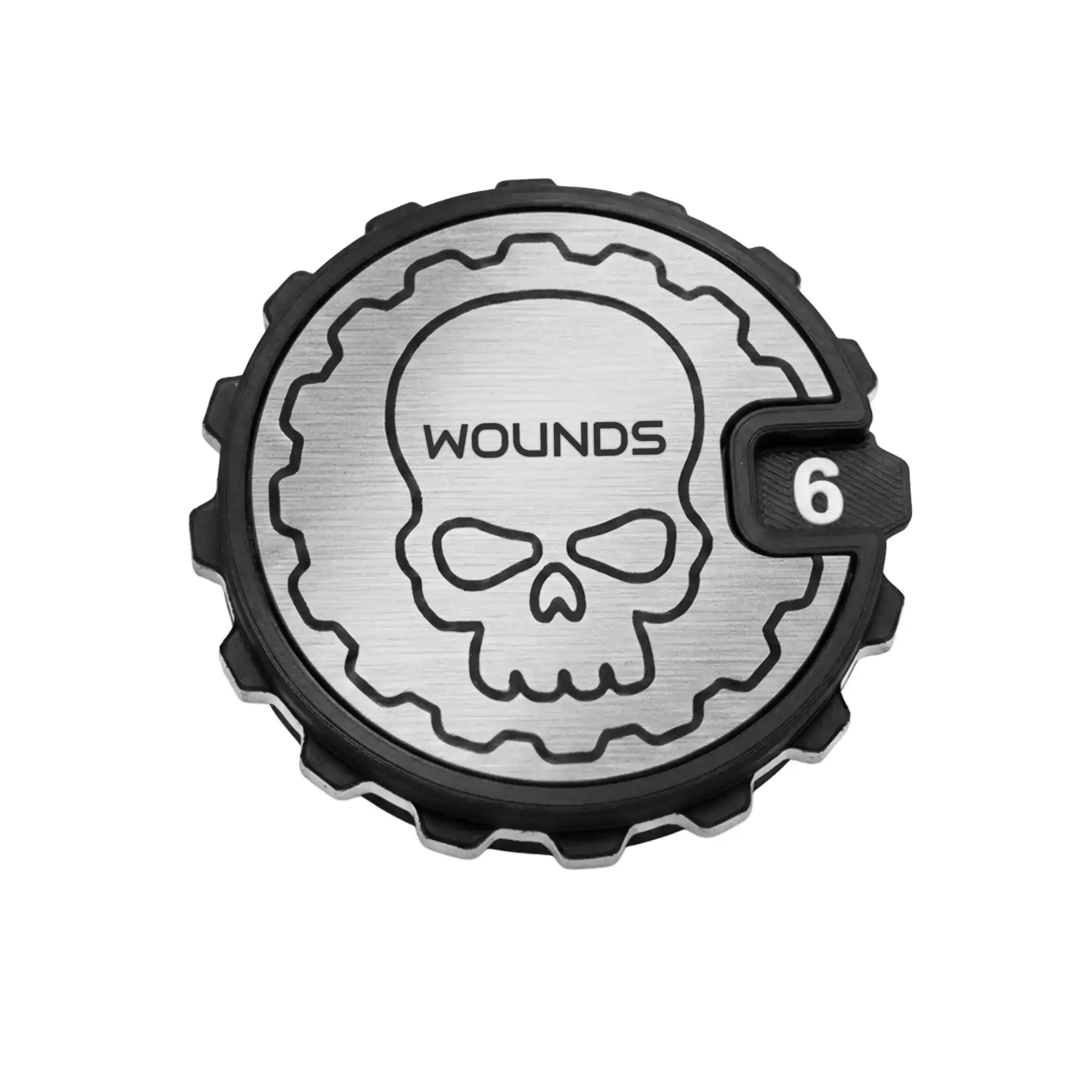 Tabletop Wound Tracker Set – x8 16 Wounds Counters