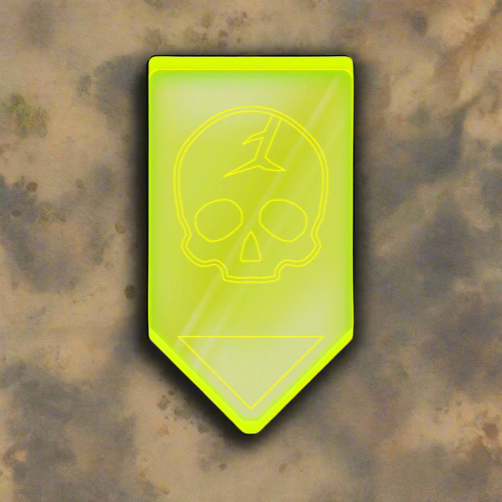 x15 Fluorescent Battle Shock Tokens - Fat Dwarf