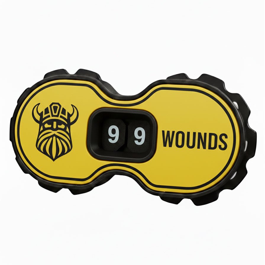 0 - 99 Table top Wound Tracker - Fat Dwarf