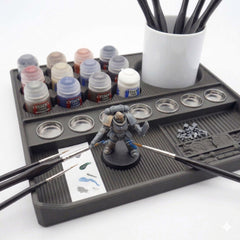 Hobby Forge: Modular Paint and Tool Station - Fat Dwarf