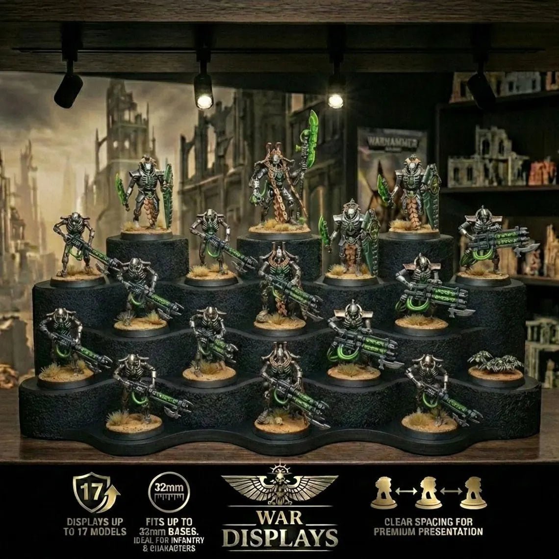 War Display Miniature Display Stand - Fat Dwarf