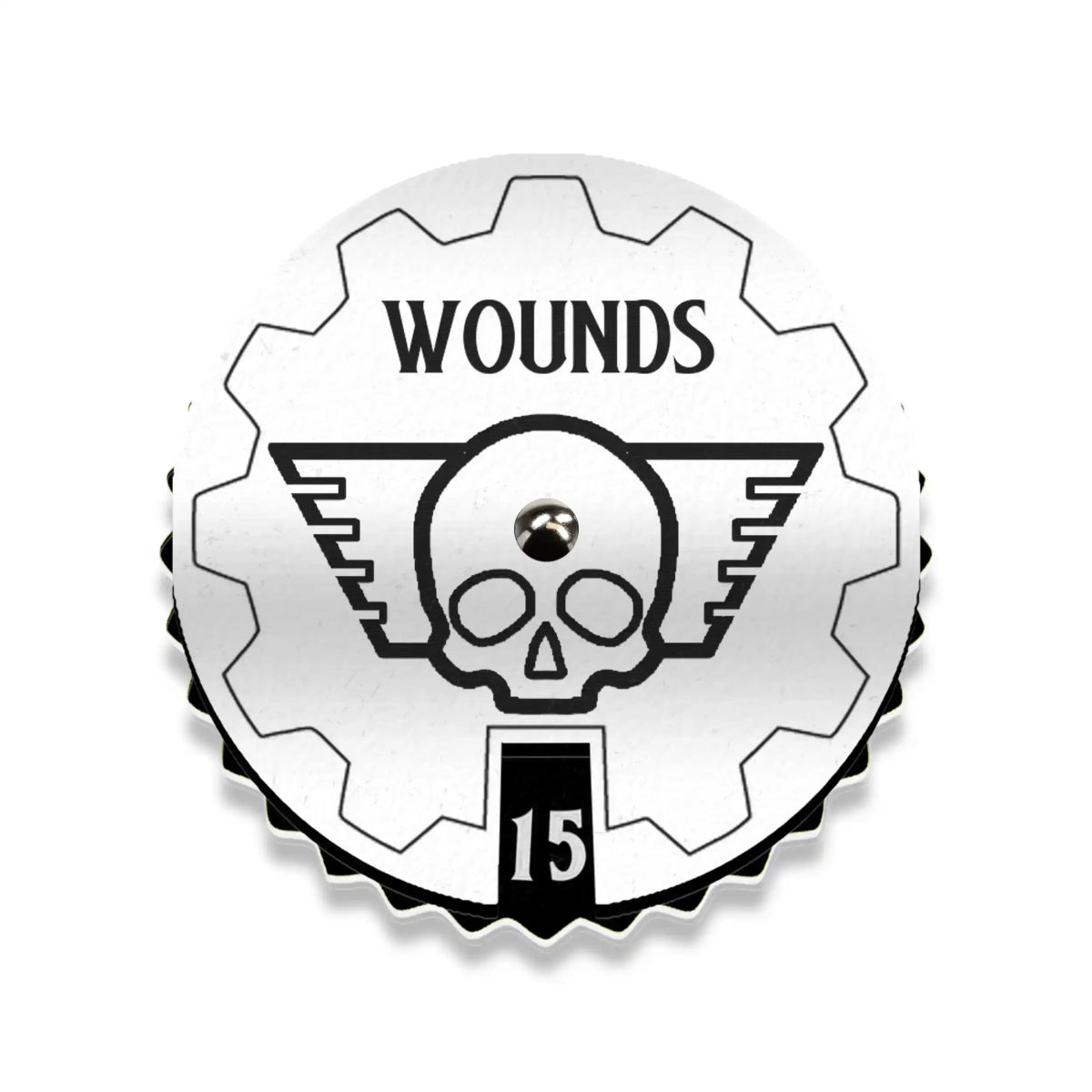 Winter's Breath 1-15 Tabletop Wound Tracker - Fat Dwarf