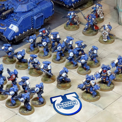 x6 Objective Secured Ultra Tokens for Marines - Fat Dwarf